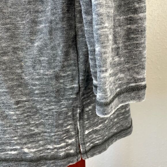 NWT Lucky Brand Long Sleeve Gray Sweatshirt Size M - Picture 6 of 9